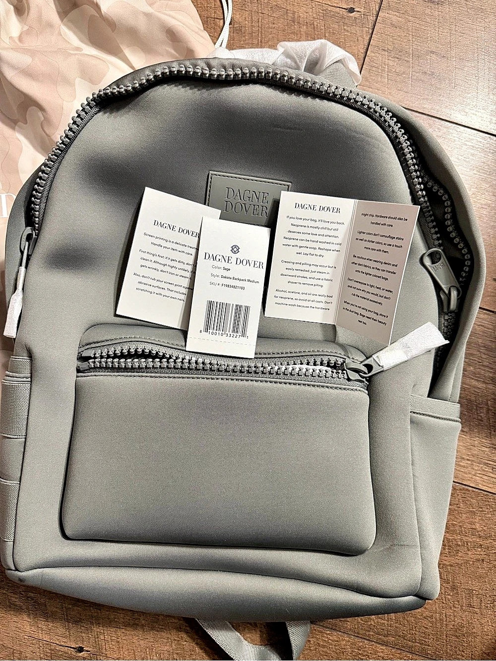 Dagne Dover Dakota Backpack Medium Gray